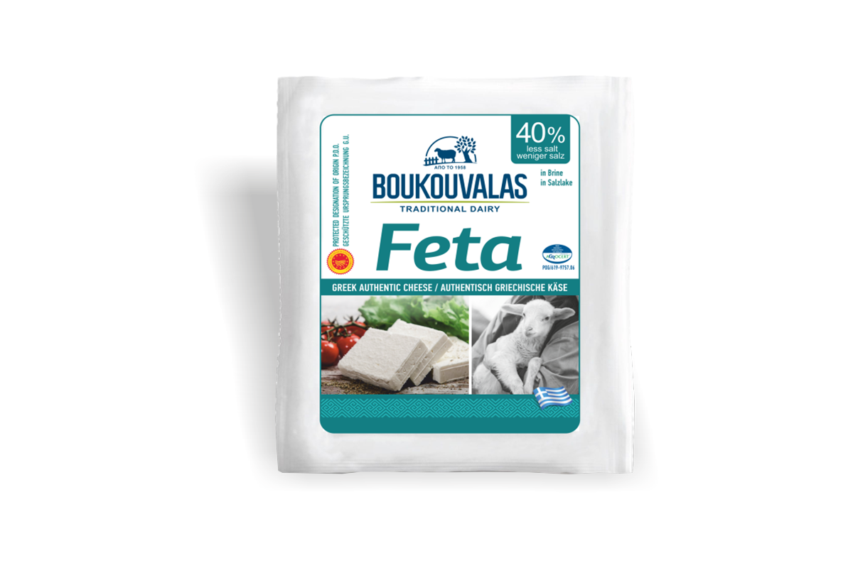 Φέτα ελαφρύ vacoum 40% 200g